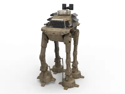 Concept walker for zombie apocalypses 3D model