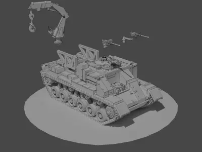 IDF Puma RAM 3D print model