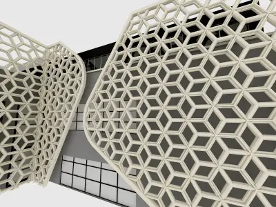 The Mall building 3D model