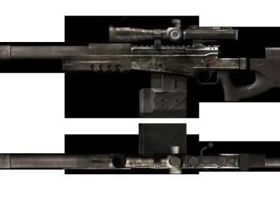 TRG21 - Sniper Free 3D model