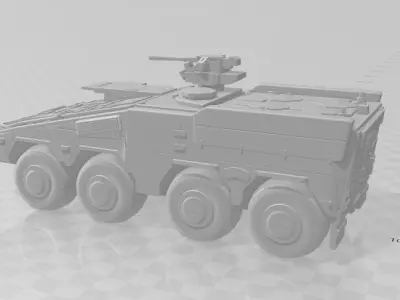 Military Vehicle GTK Boxer  3D print model