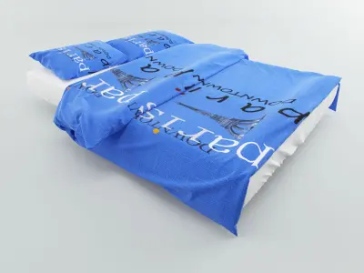 linens Paris Free 3D model
