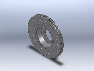 Brake disk 3D model purchase