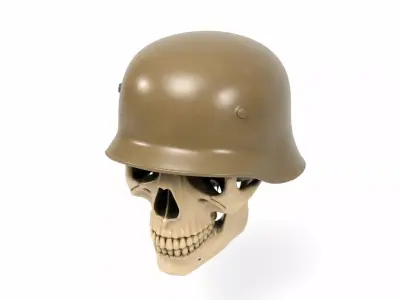 Terror Skull 4 3D print model