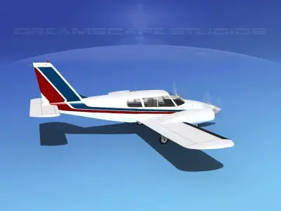 Piper PA-34 Seneca V10 3D model