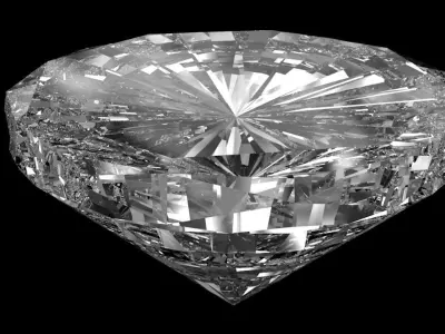 Diamonds diamond Free low-poly 3D model