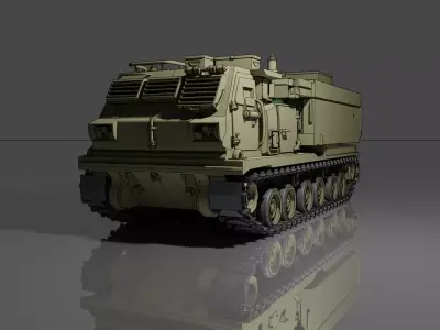 M270 MLRS 3D model - Ready to print 3D print model
