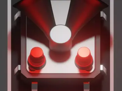 Siren-Alarm-2-Output-Module 3D model