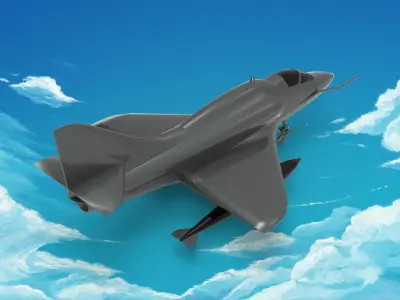 McDonnell Douglas F-4 Phantom 3D model