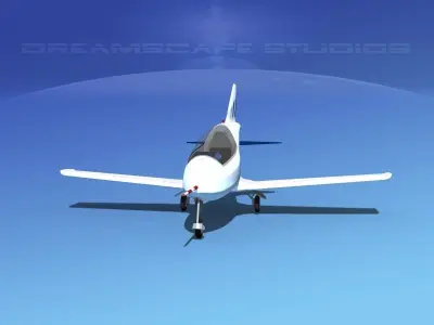 Bede BD-5J Microjet V10 3D model