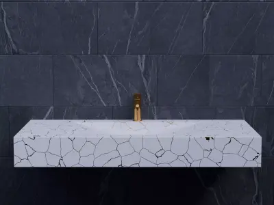Modern Sink Design Free 3D model