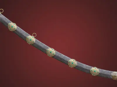 Noble Saber Free low-poly 3D model