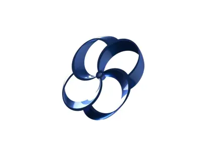 Toroidal propeller 3D print model 3D print model