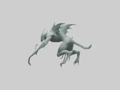 Spectral predator model 3D model