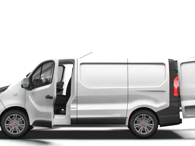 Fiat Talento Van L1H1 HQInterior 2021 3D model