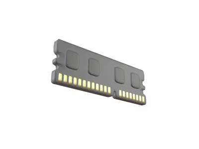 Cartoon Ram v2 003 Low-poly 3D model