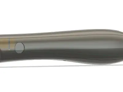 Topwater popper plug fishing lure Free 3D print model