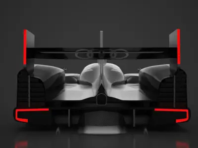 AUDI R18 Free 3D model