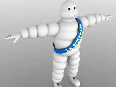 Michelin Mascot 3D model