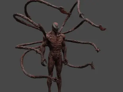 Carnage Game Ready Free low-poly 3D model