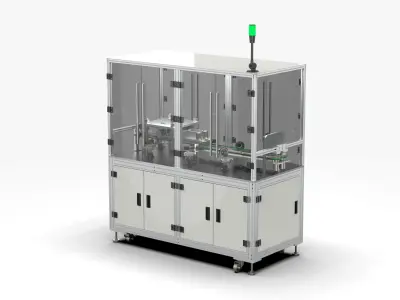 CCD Capacitance Defect Detection Machine 3D model