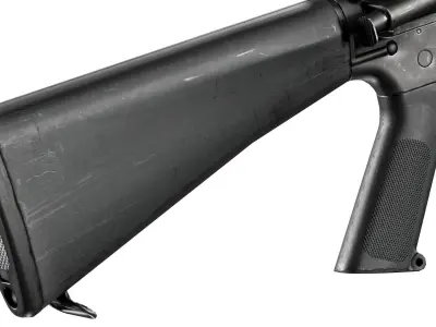 M16A1 NAM Low-poly 3D model