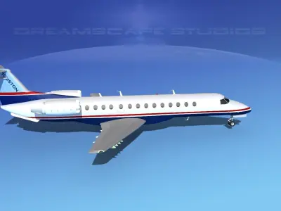 Embraer ERJ-135 Houston Express Air 3D model