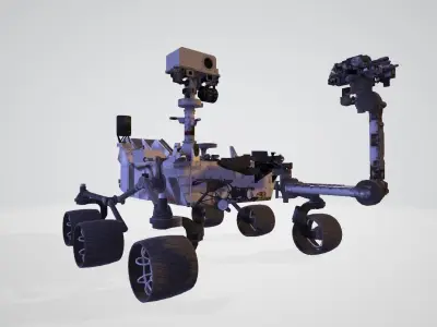Mars Curiosity Rover Free 3D model