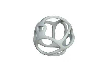 SciFi Cube Object No 33582 Low Poly Shape Texture
