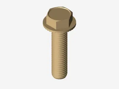 M10 Screw 3D model