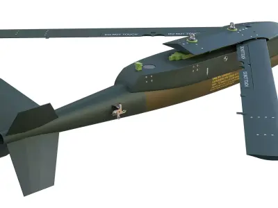  KGGB Korean GPS Guided Bomb 3D model