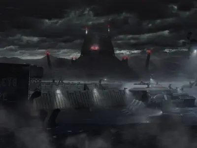 HADLEYS HOPE COLONY SET 3D model