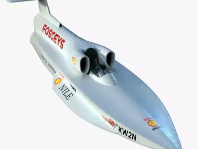 Spirit of Australia 3D model