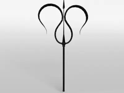 Lowpoly Sword 017 Low-poly 3D model