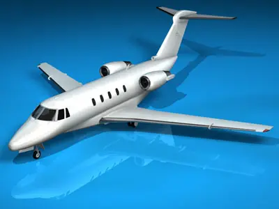 Citation III 3D model