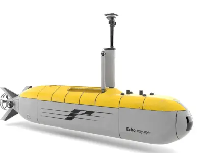 Echo voyager 3D model