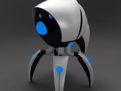 nano robot 3D model