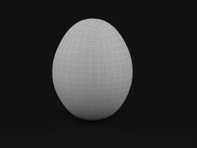 Chicken Eggs 3D model