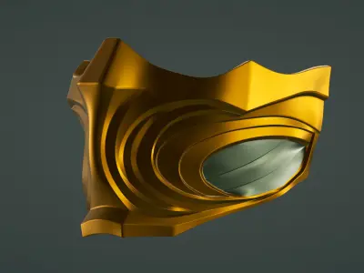 Inspired by Scorpion from Mortal Kombat 1 3D print model