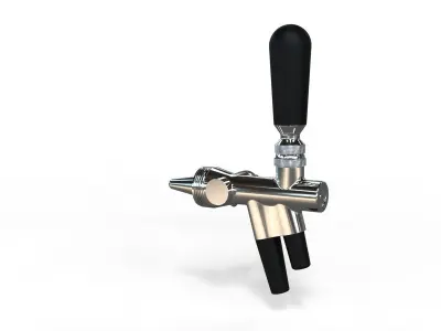 Beer tap faucet 3D model