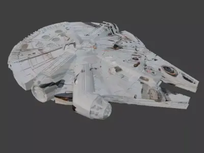 Millennium Falcon for printing 3D print model