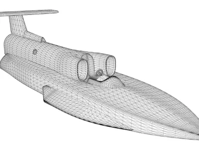 Spirit of Australia 3D model