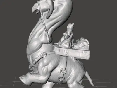 RONTO WITH JAWA MINIATURE MODELS SET LEGION SCIFI FANTASY GAMES 3D print model