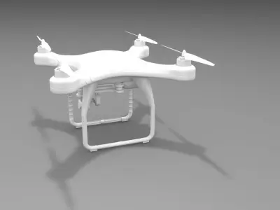 Phantom X Drone  3D model