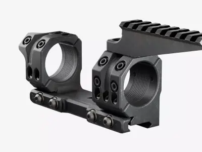SPUHR SP-4001C Scope mount 34mm Low-poly 3D model
