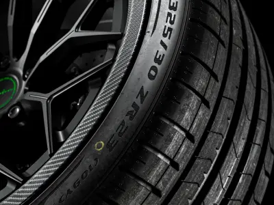 Pirelli PZ4 325 30 ZR23 109Y 3D model