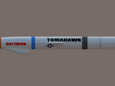 BGM 109 Tomahawk Low-poly 3D model