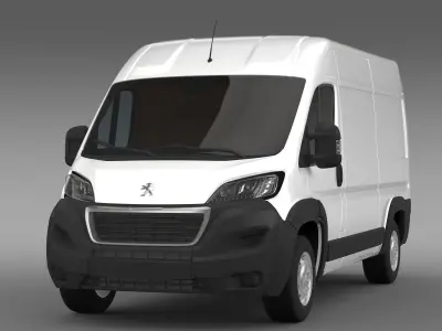 Peugeot Manager Furgon L2H2 2017 3D model