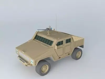 Bronevyk for desantyrovanyya BARS 087 Free 3D model