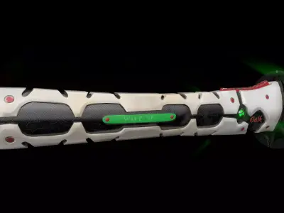 Cyberpunk style katana Low-poly 3D model